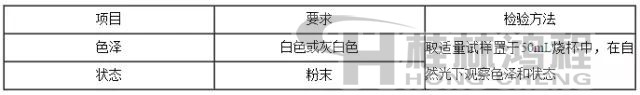 食品級(jí)碳酸鈣國家標(biāo)準(zhǔn)